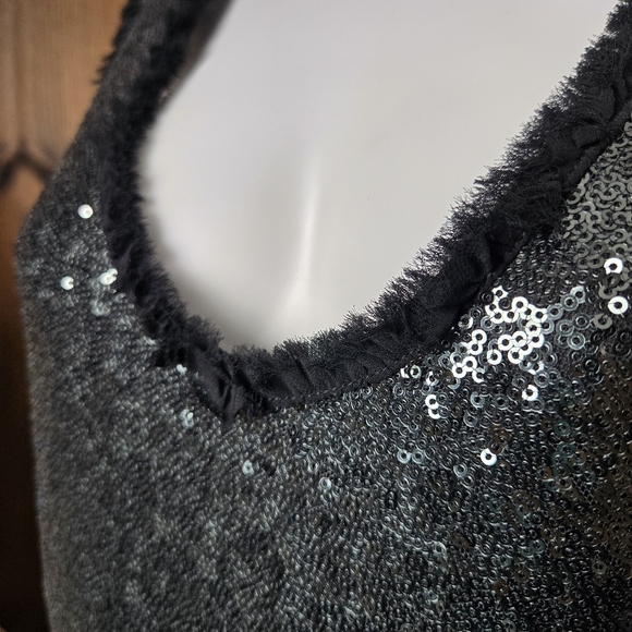 NWT Zara Woman Scoop Back Sequin Tank Top Mini Dress - Picture 9 of 17